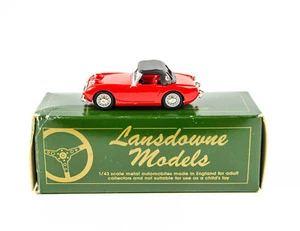Vintage Lansdowne Models 1/43 1958 Austin Healey Sprite Mk I Frogeye Red Diecast - Picture 1 of 5