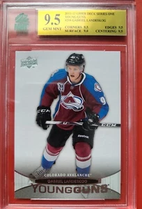 Gabriel Landeskog Young Guns Rc 2011-12 UD S1 Rookie Graded MNT 9.5 🔥 - Picture 1 of 2