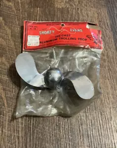 DIE-CAST ALUMINUM TROLLING PROP- by Shorty Evans- # 1100- NEW IN OPENED PACKAGE - Picture 1 of 1