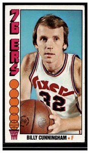 1976-77 Topps #93 Billy Cunningham - Imagen 1 de 2