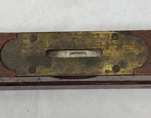 ANTIQUE VTG HENRY DISSTON & SONS KEYSTONE TOOL WORKS PAT 1912 WOODEN LEVEL 18" - Picture 1 of 7