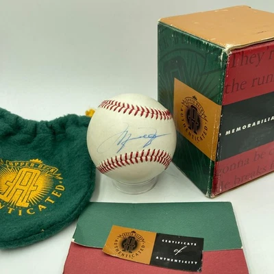 Michael Jordan Signed Autographed Baseball UDA Upper Deck COA - Image 1 of 4