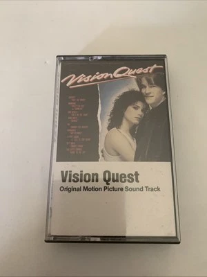Vision Quest - Soundtrack Audio Cassette Tape 1985 Madonna JOURNEY Dio Foreigner Foto 1 de 4