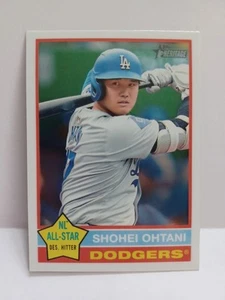 Shohei Ohtani 2025 Topps Heritage Chrome Parallel #148 Dodgers - Picture 1 of 2