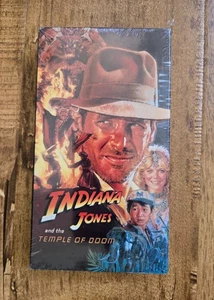 Indiana Jones and the Temple of Doom VHS (1984) Factory Sealed NEW - Picture 1 of 6