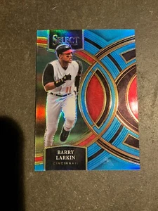 2024 Select Baseball Barry Larkin Premier Light Blue Prizm #/199 Cincinnati Reds - Picture 1 of 3