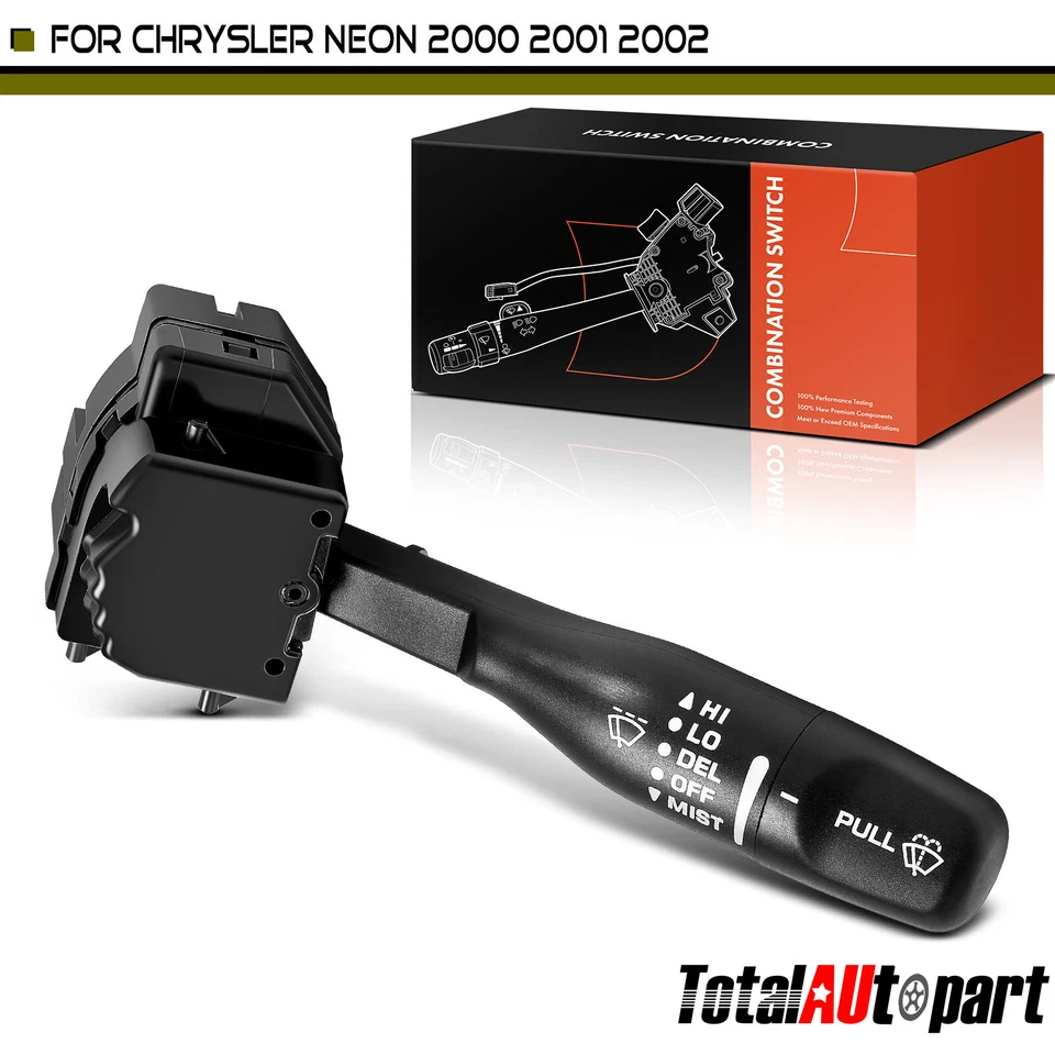 Новый выключатель стеклоочистителя для Chrysler Neon 2000 2001 2002 L4 2,0 л 6 лопастей штекер 5019567AA - Изображение 1 из 4