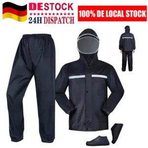 Regenanzug Regenhose Regenjacke Shoe Wind/ Waterproof Jacket and Trouser Set NEW - Bild 1 von 38
