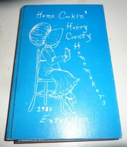 Vtg 1980 Henry County Illinois Homemakers Cookbook - Imagen 1 de 4