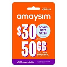 Amaysim $30 Starter Pack PrePaid SIM Card