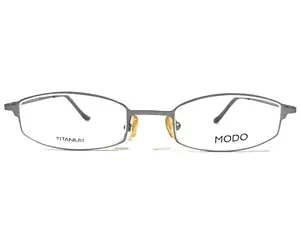 MODO Eyeglasses Frames MOD 1061 PL Gray Oval Full Wire Rim 46-19-140 - Picture 1 of 10