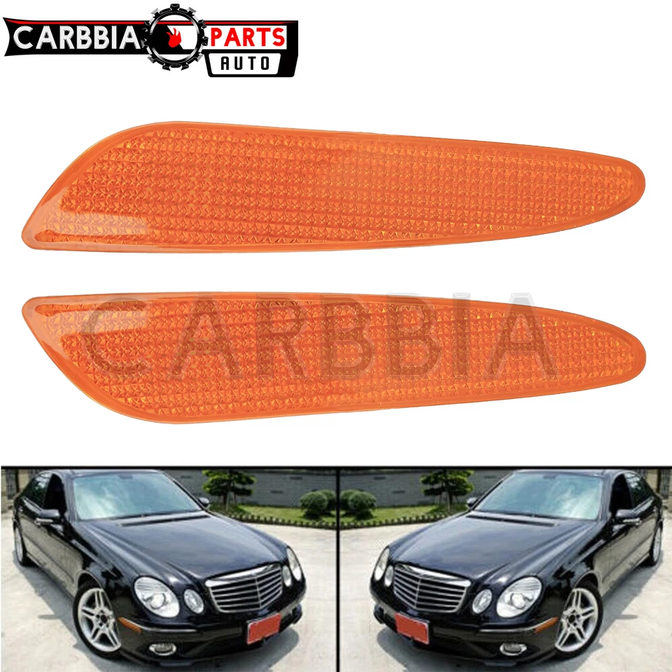 L + R 侧标记灯保险杠转向信号灯适用于梅赛德斯-奔驰 W211 03-06 — 第 1/4 张图片