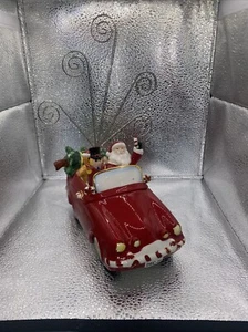 Caja de golosinas Waterford Holiday Heirlooms Candy Car foto/tarjetador - Imagen 1 de 8