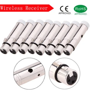 LOT 2.4G ISM DMX512 Wireless Female XLR Receiver for Stage PAR Party Light U8A3 - Picture 1 of 10