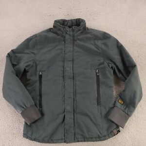 G Star Raw Jacket Mens Extra Large Blue 100% Cotton Herringbone 2008 Zip Pockets