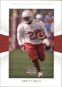2003 UD Patch Collection Football Card #22 Emmitt Smith