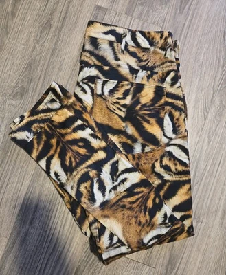 Jeans masculino G-Star cru 36x32 3D cônico torção joelho estampa de tigre Pharrell Williams - Imagem 1 de 4