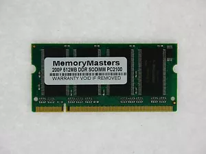 512MB DDR266 SODIMM for IBM Thinkpad A31 T30 - Picture 1 of 1