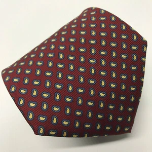 BROOKS BROTHERS Makers 57L Red Paisley Silk Mens Tie Made in USA - Bild 1 von 5