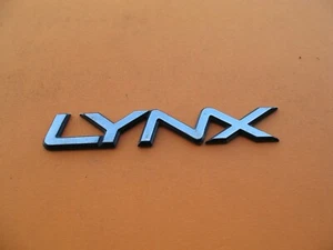 81 82 83 84 85 86 87 MERCURY LYNX EMBLEM LOGO BADGE SIGN SYMBOL OEM USED A3516 - Picture 1 of 3