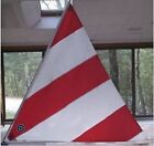 Neil Pryde Dacron Sail - 45 SF - Fits Snark Sailboat or Similar - Red & White 