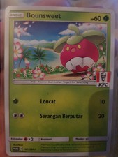 Bounsweet Kfc Pokemon Card SUPER RARE