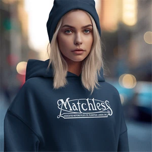 Retro Vintage Classic Matchless Motorcycle Biker Premium Hooded Sweatshirt - Picture 1 of 7