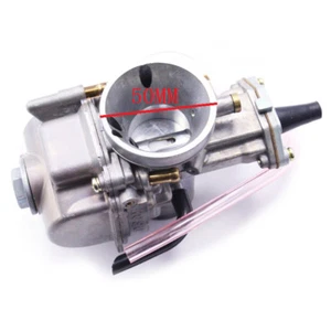 32mm Carburetor OKO 2-Stroke Racing Flat Side PWK Carb W/ Power Jet For KX RM CR - Imagen 1 de 9