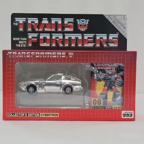 Takara Transformers Collector's Edition #08 Chrome Bluestreak e-hobby exclusive Cover