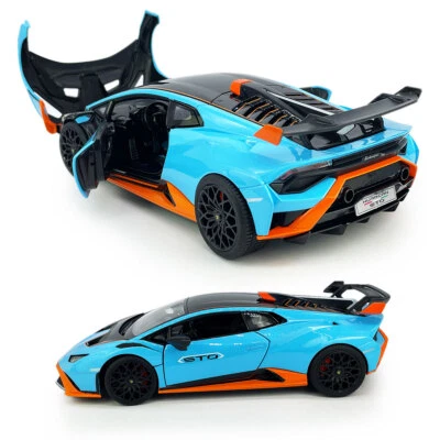 1/18 Lamborghini Huracan STO Modelo Coche Diecast Juguete Coche Colección para Hombres Foto 1 de 4