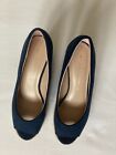 Ladies Wedge Blue Open Toe Shoes Size 4 from Dorothy Perkins