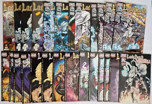 LADY DEATH 1.SERIE (deutsch) ab 1/2 ,1 -3+1-13 + VARIANT + PRESTIGE - CHAOS 1998 - Picture 1 of 90