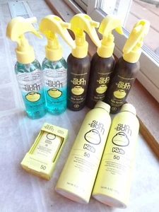 Sun Bum Heat Protecter & Sea Texturizing Sprays with Kids Sunscreen SPF50 (New) - Picture 1 of 9