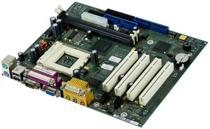 Motherboard Fujitsu S26361-D1120-A22 GS1 Socket 370 2x Sdram 4x PCI - Picture 1 of 2