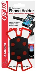Delta Cycle x Mount Bike Phone Holder Caddy Case iPhone Samsung Android - Picture 1 of 1