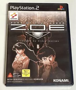 ZOE Zone of the enders metal gear solid demo PS2 Konami Sony Playstation 2 Japan - Picture 1 of 4