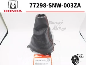 HONDA GENUINE CIVIC FD2 Type-R Mission Shift Shifter Boots 77298-SNW-003ZA OEM - Picture 1 of 9