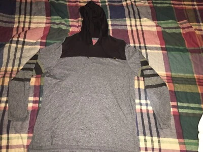 AMERICAN RAG черный/серый толстовка с капюшоном легкий Slim Fit толстовка XL - Изображение 1 из 2