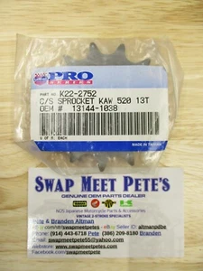 Kawasaki KLT200 KLT250 NOS LeMans 13T 520 Front Counter Sprocket # 13144-1038 - Picture 1 of 4