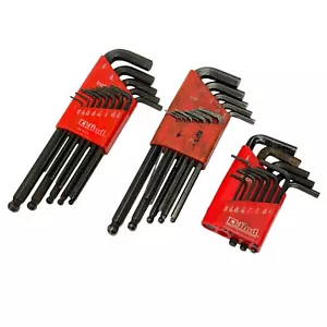 38 Pcs Eklind 22 L Key Ball End Hex Key Set Range 0.05 in to 3/8 in, Made in USA - Picture 1 of 4