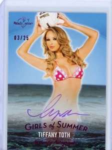 2025 Benchwarmer Girls of Summer Tiffany Toth autógrafo # 03/25 - Imagen 1 de 1