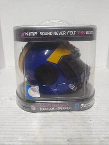 NIMA - NFL RAMS Football Bluetooth Speaker Helmet - Picture 1 of 6