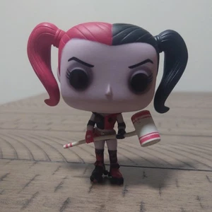 Funko Pop! Harley Quinn (DC Heroes Roller Derby #66) Loose Figure - Picture 1 of 10