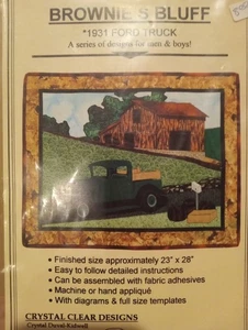Farm Truck Quilt Pattern 1931 Ford Truck Farm Quilt Pattern Brownie's Bluff - Picture 1 of 2