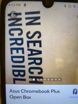 Portátil Asus Chromebook Plus de caja abierta Foto 1 de 4