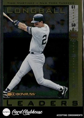 Donruss Longball Leaders #3 1998 Tino Martínez/5000 Foto 1 de 2