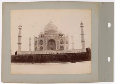 Taj Mahal India 19th Century (6) Original Albumen Photos - Image 1 of 4