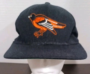 Vintage Baltimore Orioles Sports Specialties 100 % Wolle MLB eng anliegende Mütze Größe 7 1/2 - Bild 1 von 13
