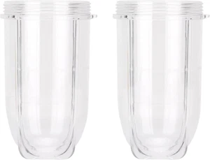 2 PCS Replacement Cups for Magic Bullet Replacement Parts 16OZ Blender Cups Jar  - Picture 1 of 12