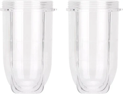 2 PCS Replacement Cups for Magic Bullet Replacement Parts 16OZ Blender Cups Jar  - Image 1 of 4